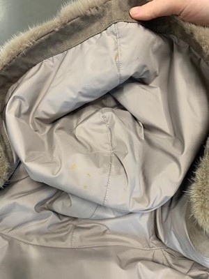 Lot 84 - A Loro Piana 'Kulm' white mink reversible poncho, modern