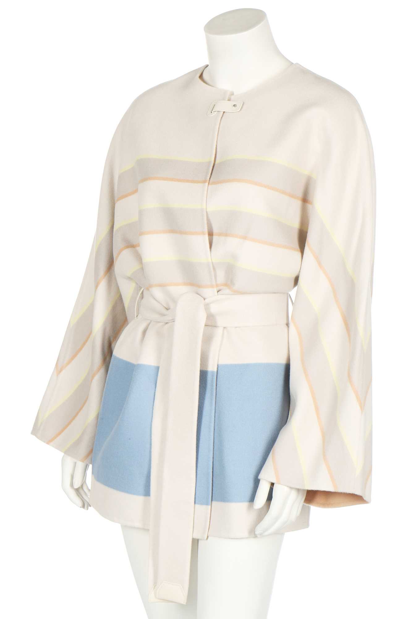 Lot 80 - A Loro Piana striped cashmere jacket, modern