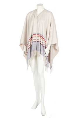 Lot 79 - A Loro Piana striped cashmere shawl, modern