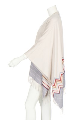 Lot 79 - A Loro Piana striped cashmere shawl, modern