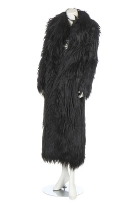 Lot 269 - A Biba faux monkey-fur coat, late 1960s