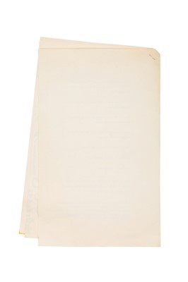 Lot 359 - Westwood/McLaren printed show notes for 'Savage', Spring-Summer 1982