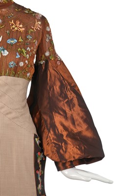 Lot 410 - A Givenchy haute couture by Alexander McQueen wild flower embroidered gown, Autumn-Winter 1999-2000