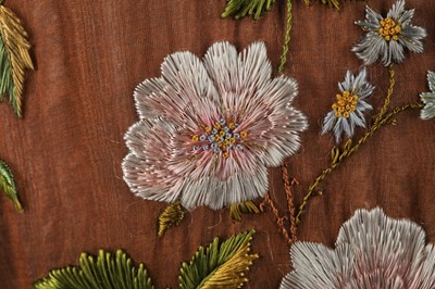Lot 410 - A Givenchy haute couture by Alexander McQueen wild flower embroidered gown, Autumn-Winter 1999-2000