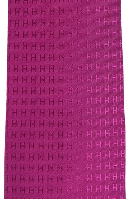 Lot 209 - Four Hermès silk ties, mainly printed, modern