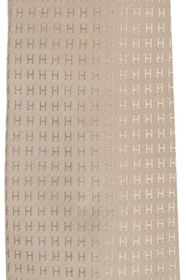 Lot 210 - Five Hermès silk ties, modern