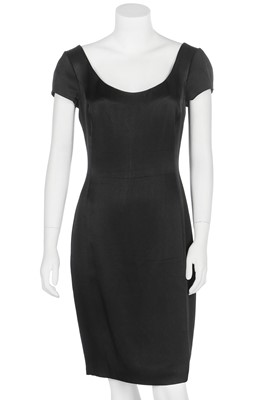 Lot 164 - A John Galliano little black satin dress, 'Ballets Russes' collection, Spring-Summer 1999