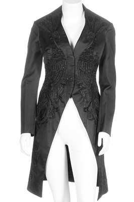 Lot 152 - An Alexander McQueen beaded tailcoat, 2008