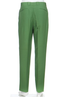 Lot 187 - A good Thierry Mugler green wool suit, circa 1991