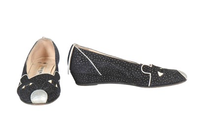 Lot 225 - A pair of Tokio Kumagai 'mouse' shoes, 1980s
