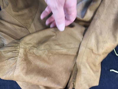 Lot 360 - A rare Westwood/McLaren brown suede jacket, 'Nostalgia of Mud' (Buffalo) collection, Autumn-Winter 1982-83