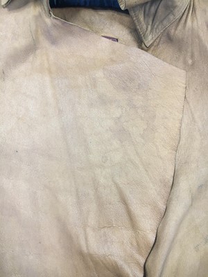 Lot 360 - A rare Westwood/McLaren brown suede jacket, 'Nostalgia of Mud' (Buffalo) collection, Autumn-Winter 1982-83
