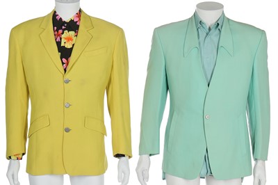 Lot 196 - Two Thierry Mugler men's wool-crêpe jackets, 1980s-early 1990s