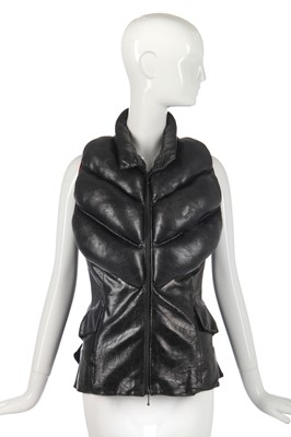 Lot 376 - A rare John Galliano showpiece padded waistcoat, 'Honcho Woman', Spring-Summer 1991