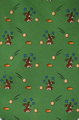 Lot 61 - Sixteen Hermès printed silk ties, modern