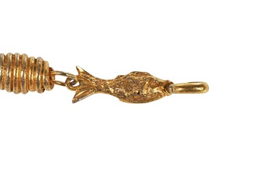 Lot 38 - A Robert Goossens probably for Chanel gothic-style crucifix pendant, 1971-1981