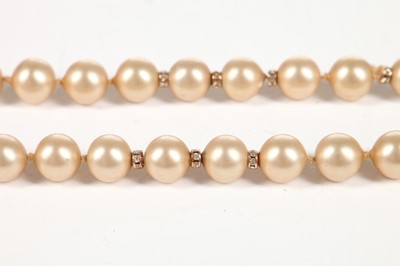 Lot 41 - A Chanel ivory 'pearl' sautoir, 1981