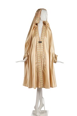 Lot 228 - A Liberty & Co satin burnouse evening cape, circa 1915