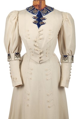 Lot 222 - A rare Redfern Paris walking suit, circa 1900