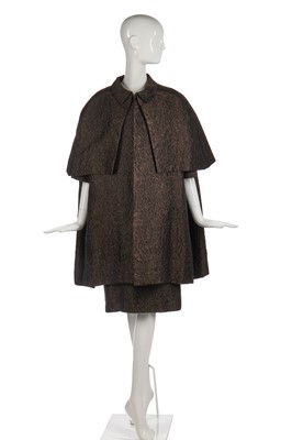 Lot 287 - A Balenciaga couture cocktail ensemble, Autumn-Winter 1961-62