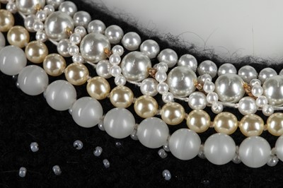 Lot 34 - A Chanel by Karl Lagerfeld pearl-studded dress, 2005