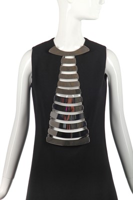 Lot 303 - A Pierre Cardin futuristic evening dress, 1969-70