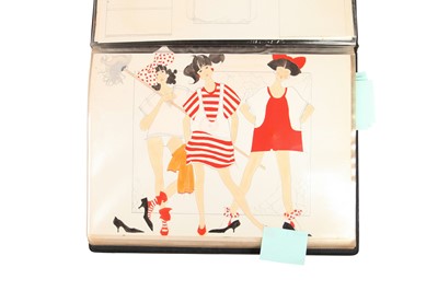 Lot 369 - John Galliano's Saint Martins 'Childrenswear' project folder, Volume 1, circa 1983