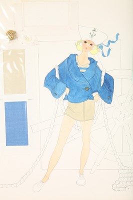 Lot 370 - John Galliano's Saint Martins 'Childrenswear' project folder, Volume 2, circa 1983