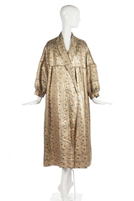 Lot 308 - A rare Thea Porter evening coat of 'Chasse Persane' brocade, late 1960s-1970s