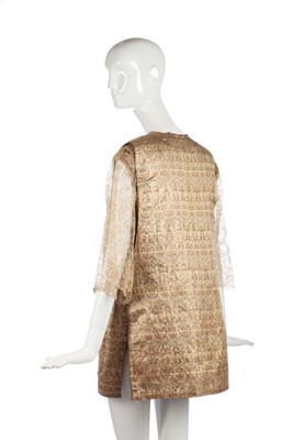 Lot 309 - A Thea Porter waistcoat of Persian brocade, the fabric 1960s-70s and made up in the 1980s