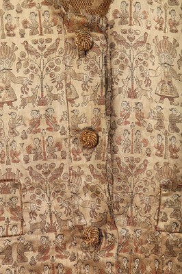Lot 309 - A Thea Porter waistcoat of Persian brocade, the fabric 1960s-70s and made up in the 1980s