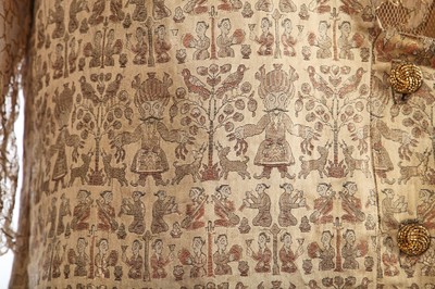 Lot 309 - A Thea Porter waistcoat of Persian brocade, the fabric 1960s-70s and made up in the 1980s