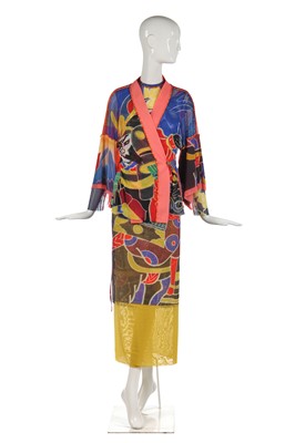 Lot 383 - A Jean Paul Gaultier Kabuki-inspired ensemble, Spring-Summer 1999 collection