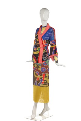 Lot 383 - A Jean Paul Gaultier Kabuki-inspired ensemble, Spring-Summer 1999 collection