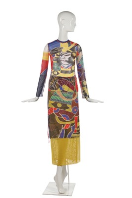 Lot 383 - A Jean Paul Gaultier Kabuki-inspired ensemble, Spring-Summer 1999 collection