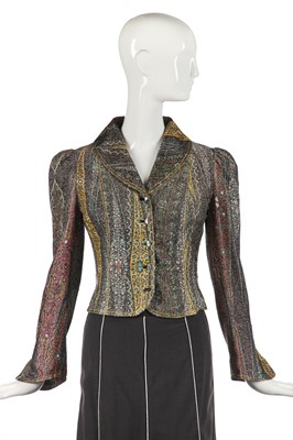 Lot 326 - Nina Baden-Semper's Bill Gibb two-piece ensemble, 1970s