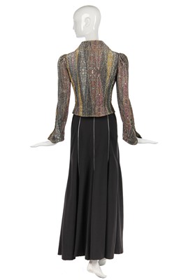 Lot 326 - Nina Baden-Semper's Bill Gibb two-piece ensemble, 1970s