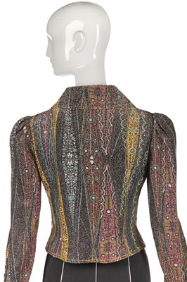 Lot 326 - Nina Baden-Semper's Bill Gibb two-piece ensemble, 1970s