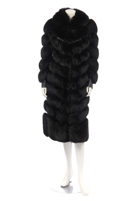 Lot 105 - Alexander McQueen by Sarah Burton fox fur and leather coat, circa 2014