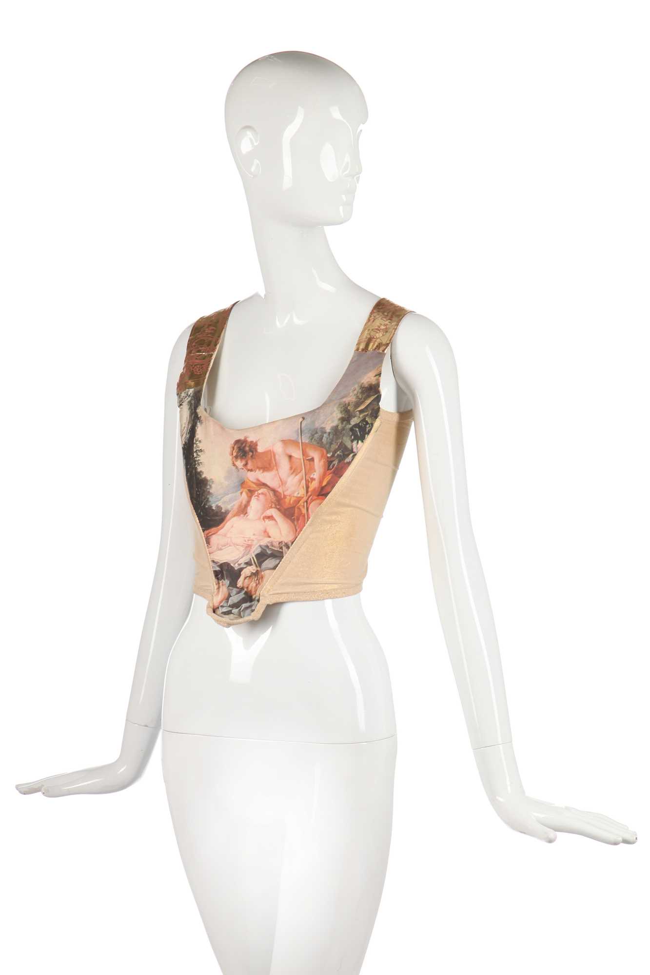 Lot 386 - A Vivienne Westwood corset, 'Portrait' collection, Autumn-Winter 1990-91