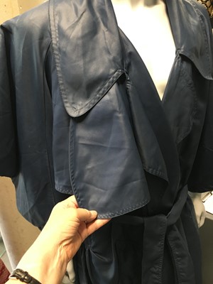 Lot 362 - A rare Westwood/McLaren outsized trench coat, 'Hypnos' collection, Spring-Summer 1984
