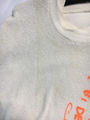Lot 361 - A rare Vivienne Westwood/Malcolm McLaren and Keith Haring towelling shirt, 'Witches' collection, Autumn-Winter 1983-84