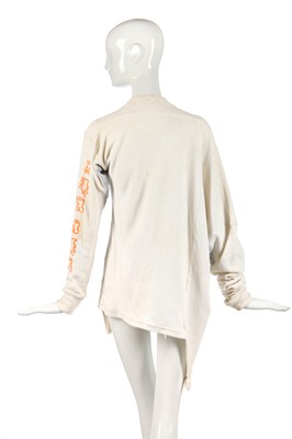 Lot 361 - A rare Vivienne Westwood/Malcolm McLaren and Keith Haring towelling shirt, 'Witches' collection, Autumn-Winter 1983-84