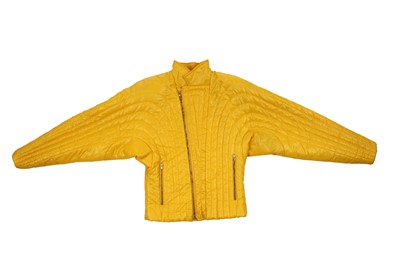 Lot 336 - A rare Antony Price men's futuristic quilted suit, 1981-83