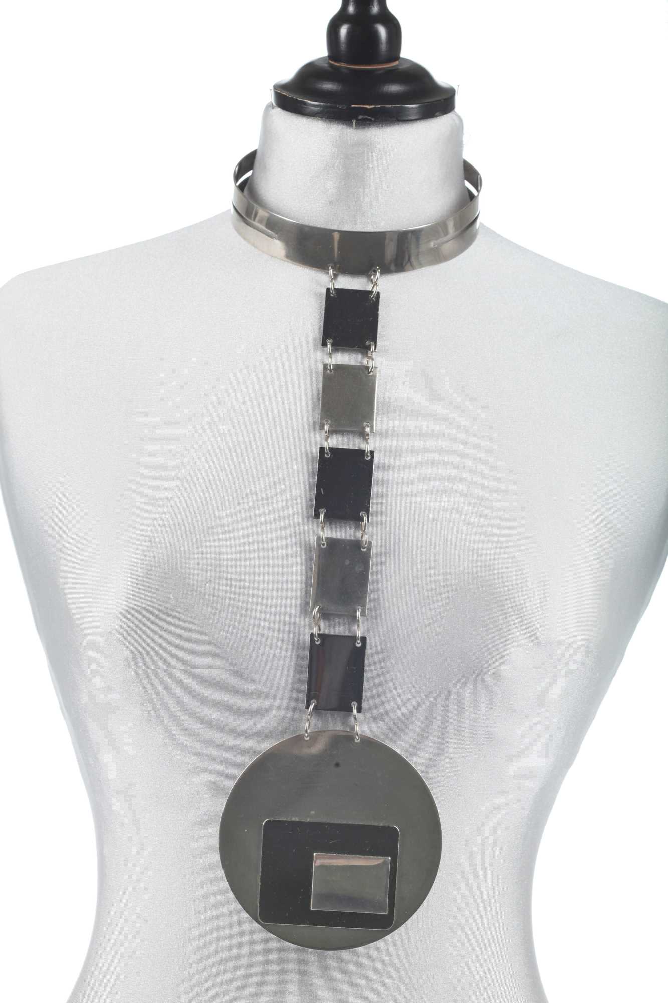 Lot 304 - A Pierre Cardin choker necklace, 1969