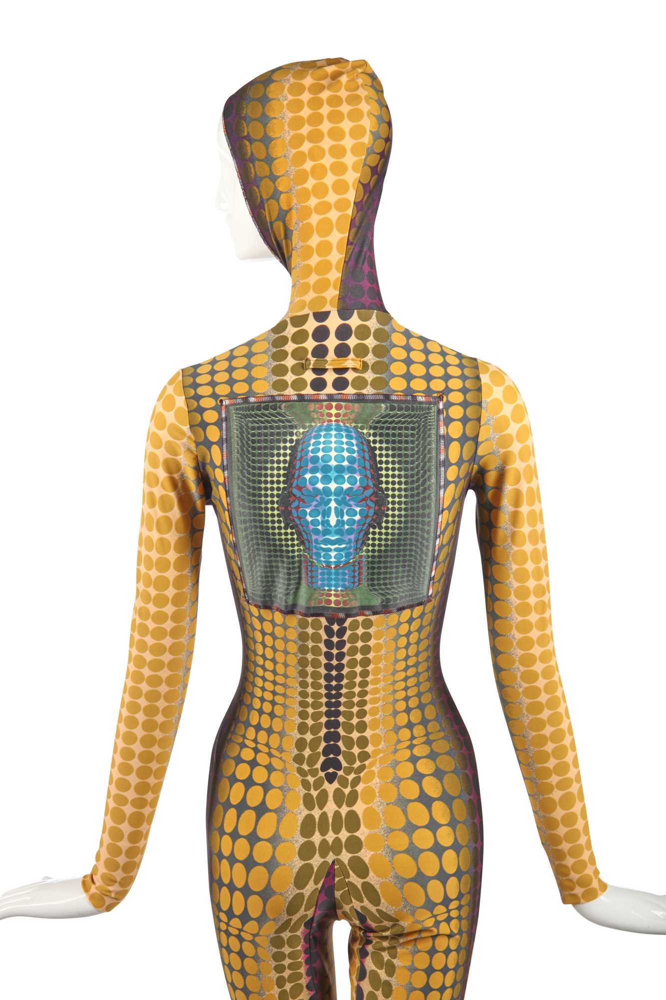 Lot 382 - A Jean Paul Gaultier 'Mad Max' hooded body suit, Autumn-Winter 1995-96