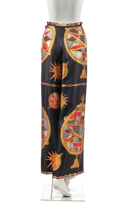 Lot 297 - An Emilio Pucci printed silk two-piece ensemble, Spring-Summer 1964