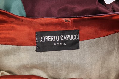 Lot 347 - A Roberto Capucci couture flamenco-inspired evening ensemble, mid-1980s