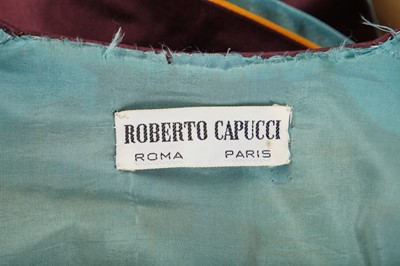 Lot 347 - A Roberto Capucci couture flamenco-inspired evening ensemble, mid-1980s