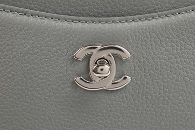 Lot 7 - A Chanel Neo Executive mini tote bag in grey calfskin leather, 2017